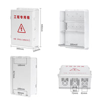 Outdoor Waterproof Junction Box for Power Adapters and Switches