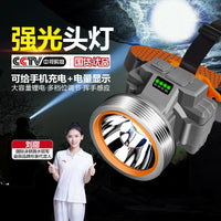 Rechargeable LED Headlamp with Long-Lasting Battery for Outdoor Activities