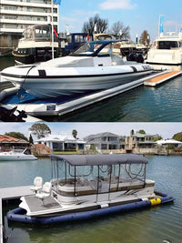 Inflatable Yacht Protection Cover Motorboat Dock Floating Platform Kayak Mooring Station Anti-fouling Anti-corrosion