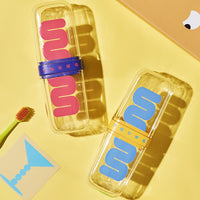 Portable Travel Toothbrush Toothpaste Storage Cup Set
