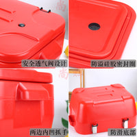 Portable Insulated Cooler Box Set for Commercial Use, Outdoor Camping, and Car Travel - Hot and Cold Food Preservation