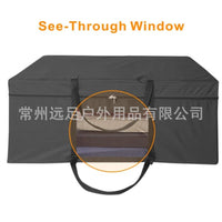 Waterproof Oxford Folding Mattress Storage Bag for Quilts, Blankets, Pillows, Clothing, Camping, and Travel