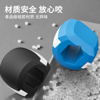 Jawline Exerciser Facial Muscle Trainer Silicone Chew Tool for Neck and Face Slimming