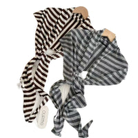 Korean Style Ice Silk Striped Triangle Scarf Shawl for Summer Sun Protection and Air Conditioning