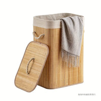 Handwoven Bamboo Storage Basket for Home & Commercial Use