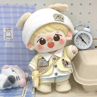 20cm Cotton Doll Outfit Cute Chef Dog Style Clothes for Plush Toys