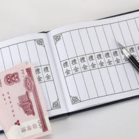 Funeral Guest Book Hardcover Money Gift Register for Memorial Services