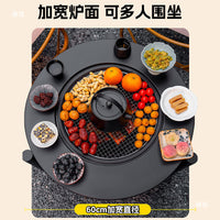 Portable Outdoor Fire Pit Grill Set for Camping and Patio