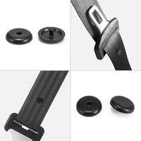 Universal Car Seat Belt Stopper Button Clip - No Tools Required