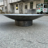 304 Stainless Steel Oval Fire Pit Bowl for Outdoor Gatherings and Festivals