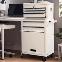 Rolling Tool Chest with 7-Drawer Storage Cabinet and Lockable Wheels