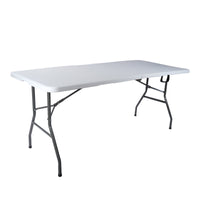 6ft Portable HDPE Folding Table for Outdoor Camping and Events