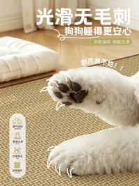 Pet Cooling Mat Breathable Summer Pad for Cats and Dogs, Easy Clean, Non-Slip, Scratch Resistant
