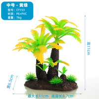 Miniature Artificial Coconut Palm Tree for Aquarium and Landscape Decoration