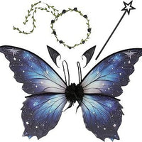Kids Butterfly Wings Costume Cape for Halloween & Parties