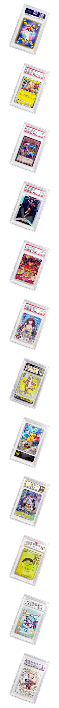 Psa Grading Card 35Pt Card Brick Grading Card Star Card Magic: the Gathering Yu-Gi-Oh! Pokémon Ptcg Protective Case
