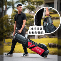 MEGA Golf Club Travel Bag Hard Shell Case with Wheels for Air Travel
