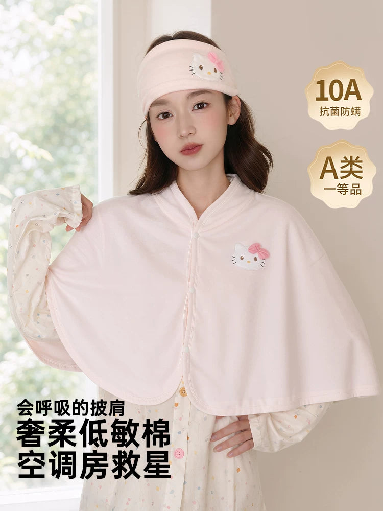 Class A Cotton Maternity Nursing Shawl Breastfeeding Cover for Postpartum Mothers