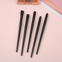 Soft Bristle Eyeliner and Eyeshadow Detail Brush Set for Blending and Under-Eye Makeup
