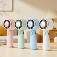 Portable Handheld Misting Fan with Semiconductor Cooling and High-Speed Turbine