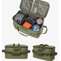 Outdoor Camping Stove and Gas Canister Storage Bag