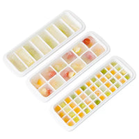 Household Ice Cube Tray with Lid for Coffee Bar Freezer Quick Freeze Ice Maker