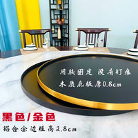 Rotating Turntable Base for Dining Table Centerpiece and Landscape Displays