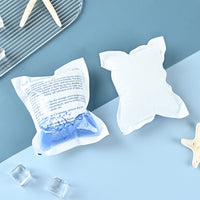Self-Priming Ice Pack for Seafood Preservation, Disposable Express Delivery, Reusable Frozen Fresh Food Cold Storage Bag