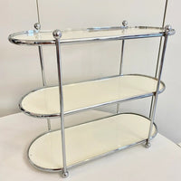 Creamy White Iron Art Desktop Mug Holder for Coffee and Tea Cups