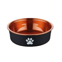 Stainless Steel Pet Bowl for Dogs and Cats - Non-Slip Food and Water Feeder