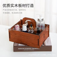 Vintage Desktop Storage Box, High-Value Bedroom Office Supplies Sundries Organizer