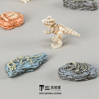 Dinosaur Fossil Blind Bag Miniatures - Tyrannosaurus Rex Animal Micro Landscape Ornaments for Kids