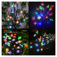 Solar Powered Outdoor Dandelion Stake Lights for Garden and Patio Decoration