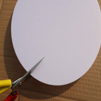 Round White Translucent Lampshade Diffuser Plate for Ceiling and Pendant Lights