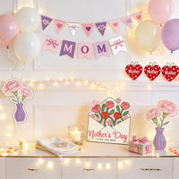 Mother's Day Celebration Balloon & KT Board Decoration Set