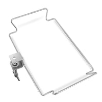 Portable Camping Trash Bag Holder for Outdoor Picnics and Table Edges, Stainless Steel