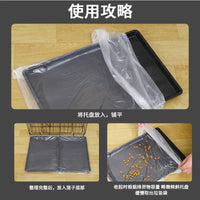 Disposable Pet Cage Tray Liners for Birds, Rabbits, and Dogs - 100 Count