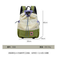 Student Drawstring Backpack for High School Girls, Large Capacity Outdoor Sports Bag
