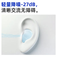 Xin Zhang Men Moldable Silicone Earplugs for Noise Reduction and Waterproofing