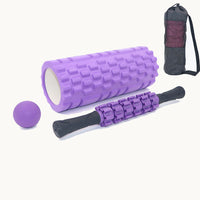 33cm Yoga Foam Roller Massage Ball Set for Pilates and Muscle Recovery