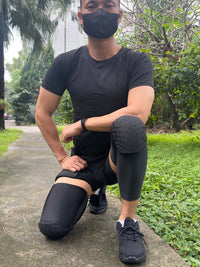 Honeycomb Anti-Collision Sports Knee Pad for Basketball, Volleyball, and Cycling