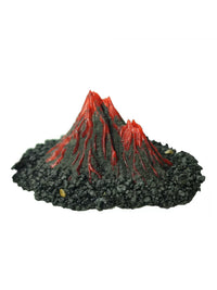 Aquarium Volcano Ornament Resin Rock Decoration for Fish Tank Landscaping