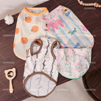 2025 New Pet Dog Cat Summer Thin Anti-Shedding Clothes for Small Medium Large Breeds