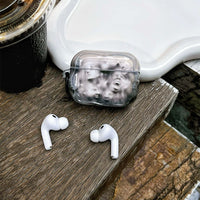 Art Face Illustration Translucent Soft Case for Apple AirPods Pro 2/3/Pro 2021/2025 Wireless Earbuds