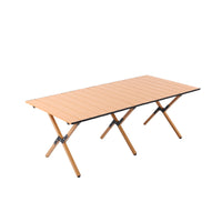 Carbon Steel Folding Camping Table and Chair Set for Outdoor Picnics and BBQ