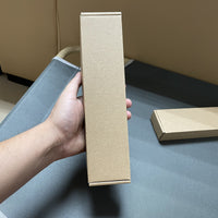 Extra Hard Rectangular Corrugated Cardboard Shipping Boxes for Keyboards, Stationery, and Crafts