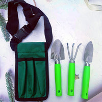 Kids Garden Tool Set, Mini Shovel Rake Trowel for Potted Plants & Succulents