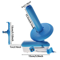 Large Hand-Operated Yarn Ball Winder for Knitting and Crocheting