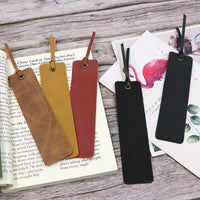 Personalized Floral Leather Bookmark with Birth Month, Vintage Style for Readers and Book Lovers