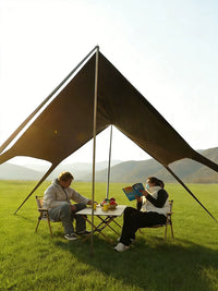 Waterproof Lightweight Hexagonal Tarp with UV Protection for Outdoor Camping